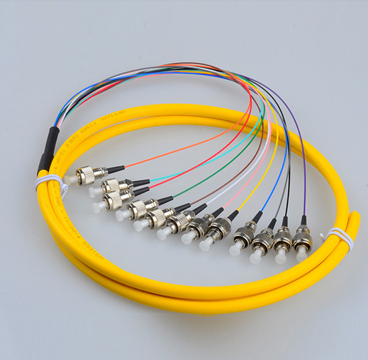 om2 50 125 Single Mode, Multi Mode FC PC MM SX 0.9mm Fiber Optic Pigtail for Premise Installations