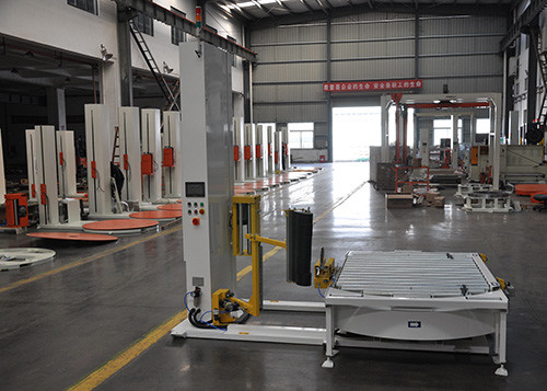 Glassware Paper 35 pallets/H Stretch Wrap Machine