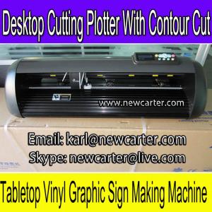 China HW630 Vinyl Sign Cutter Plotter Contour Cutting Plotter Adhesive Vinyl Letter Cutter 24'' on sale