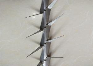 Quality Small Size Boundary Wall Spikes , Anti Climb Fence Spikes Stainless Steel for sale