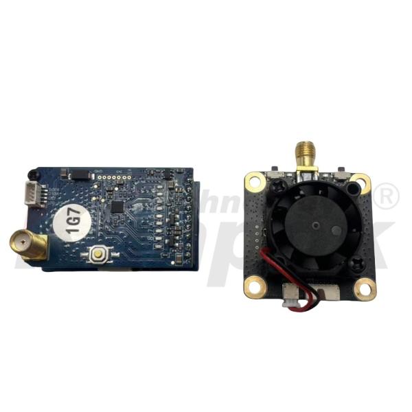 1.7GHz 6W Drone Video Transmitter and Receiver Kit High Power FPV Transmission