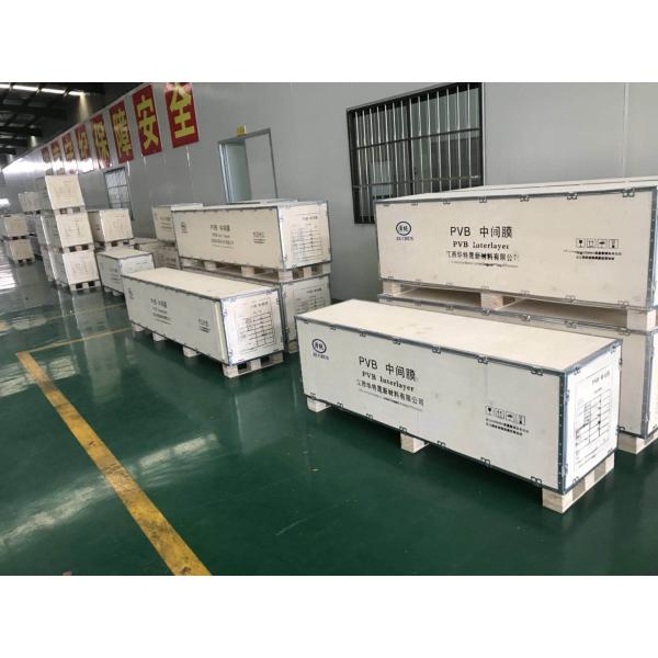 0.3-1.52mm Colorized Polyvinyl Butyral Interlayer Raw Material Resin Excellent Transparency