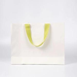 Quality White Varnishing Apparel Paper Bag 190gsm To 350gsm Jewelry Gift Pouches for sale