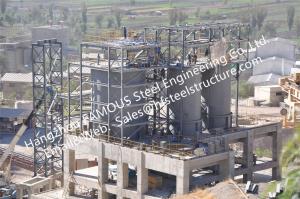 Quality Heavy Structural Steel Fabrication Concrete Mill Cement Production Line Clinker Silo Hopper Furnace for sale