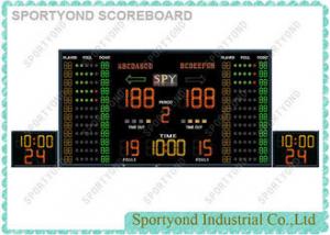 Wireless Electronic Basketball Scoreboard And Shot Clock With Play Time And Buzzer