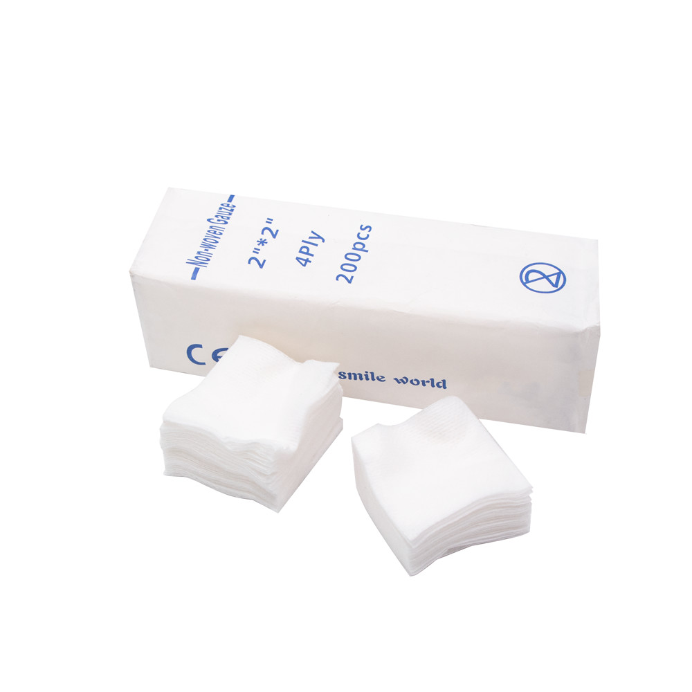 Hospital Dental Wound Care Gauze Pads 2"x2" 4 Ply