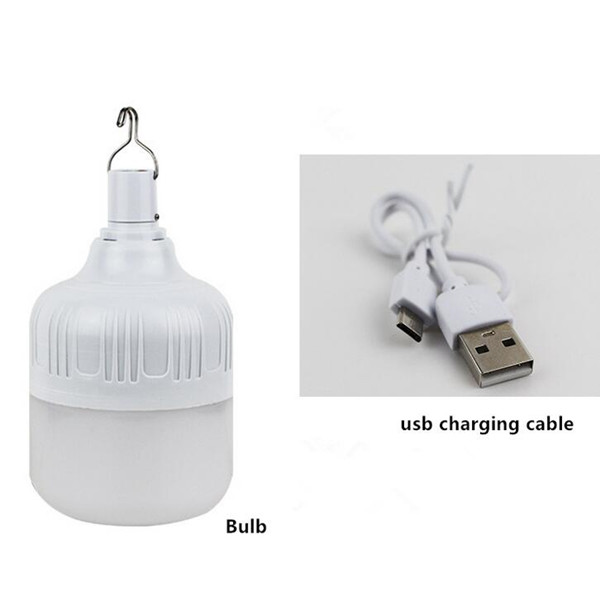 Solar Bulb Re-Charge T bulb from 6W to 50W with Solar Panel