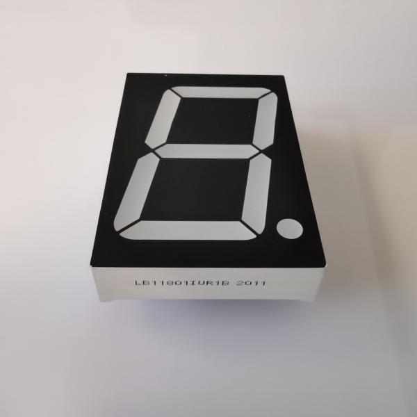 7 Segment 1.8in 80mW 635nm 35mcd Single Digit LED Display