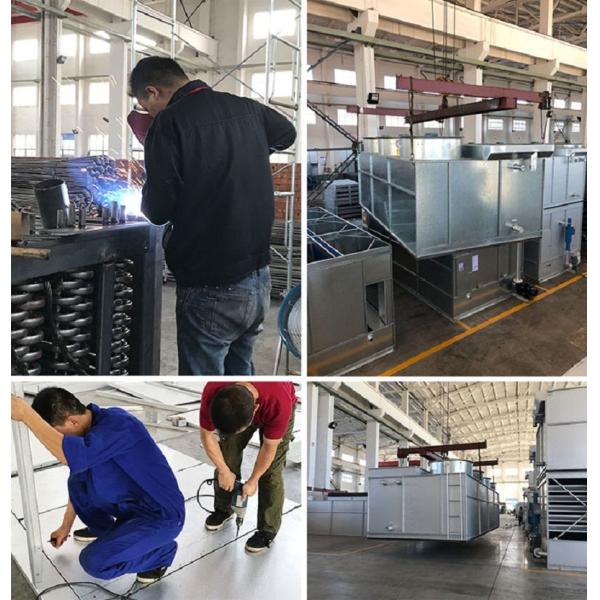80 Ton Cooling Tower Exporter Square Closed Loop Type Counter Flow Water Cooling Tower