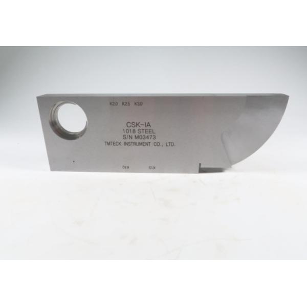 NDT CSK-IA Calibration Test Block 1018 Steel, Stainless Steel , Alaminum With Our Certificate