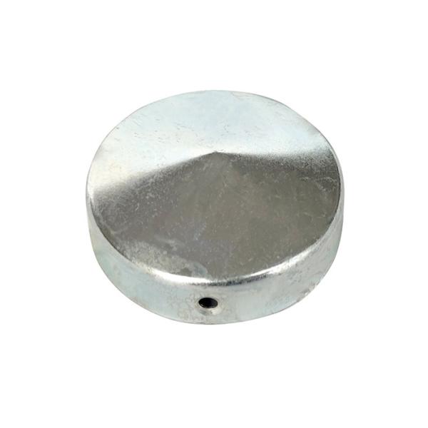 Decorative 90mm 6 Inch Round Fence Post Caps 2.75" Metal