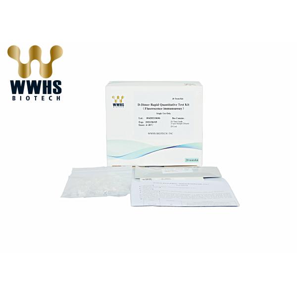 D-Dimer Rapid Test Kit IFA Colloidal Gold IVD Blood Diagnostic kit