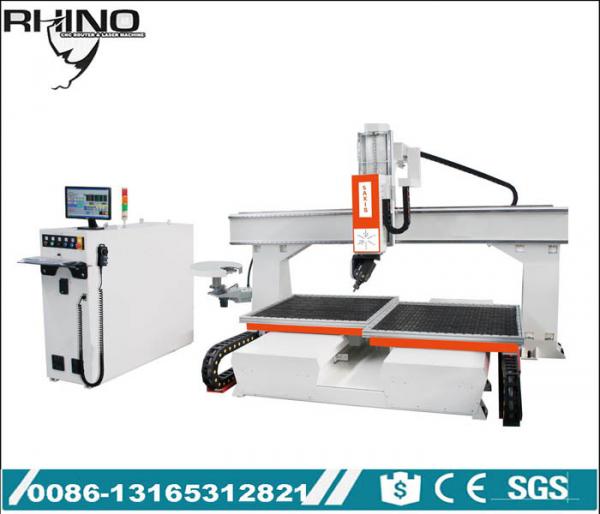 Buy Heavy Duty 5 Axis CNC Wood Router , Economic Type Industrial CNC Router Table at wholesale prices