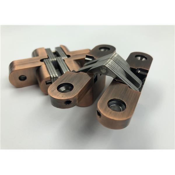 Antique Copper SOSS Invisible Hinge SOSS Medium Duty Concealed Hinges 25mm Thickness