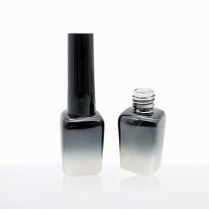 Quality Gradient Color Nail Polish Mini Bottles Square Shape 7ml 15 Ml With Plastic Cap for sale