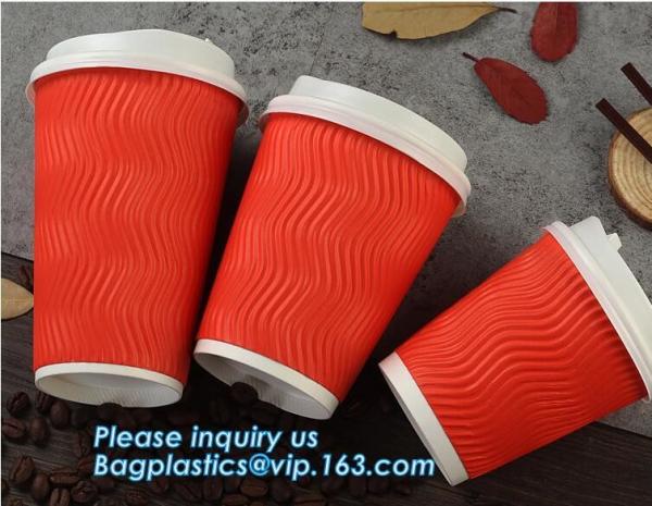 Wholesale Customized hot drink printed single wall paper cup blank price disposable coffee paper cup BAGEASE, PACKAGE