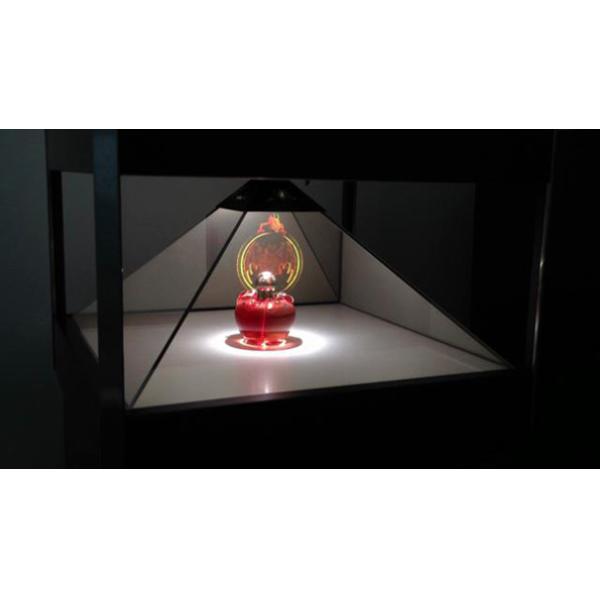 Portable 360 Degree 19inch Holograpm Display Showcase Plug and Play Used For Advertising Display