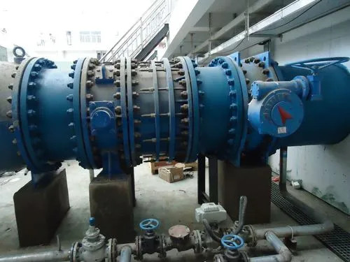 DN350 PN10 Ductile Iron Expansion Joint C2F Double Flange Transmission Joint Valve Pipeline Connection