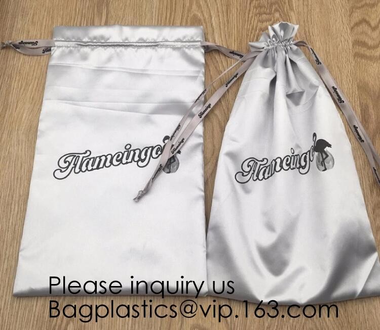 Soft Cotton Flannel Dust Bag With Drawstring/Flap,Natural color, off white color, white color, black color, red, product