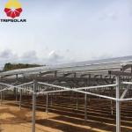 Open Fields Installation Site Solar Array Ground Mount System with Custom Design