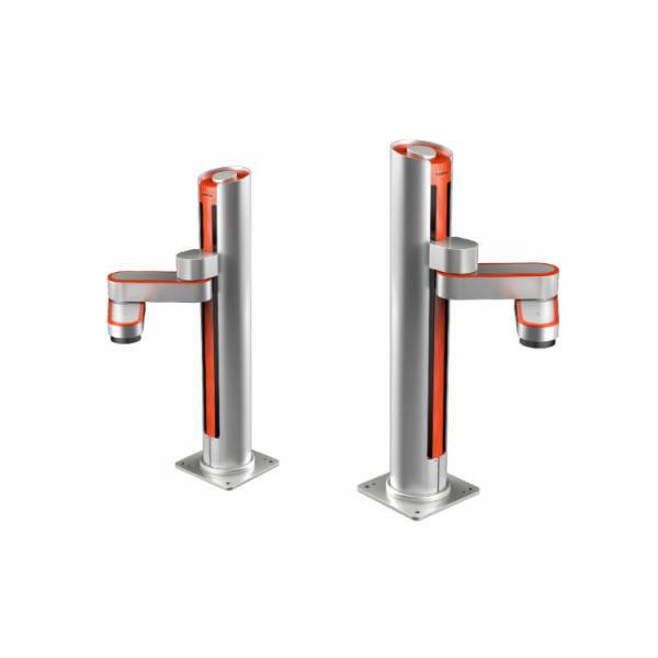 Handling Robot Arm Of Hitbot Z-Arm 6140 Mini Cobot With Vacuum Gripper As CNC 4 Axis Robot