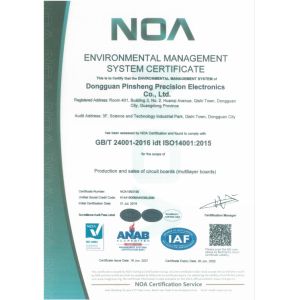 Shenzhen Senyan Circuit Co., Ltd. Certifications