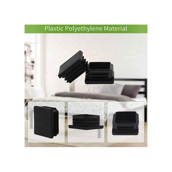 Rectangular Fence Post Caps 75mm X 75mm 200x200 4x4 Black Plastic Nylon