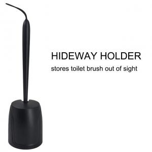 Quality Eco Friendly 53*12.6cm Silicone Toilet Bowl Brush Round Flex Bathroom Magic for sale