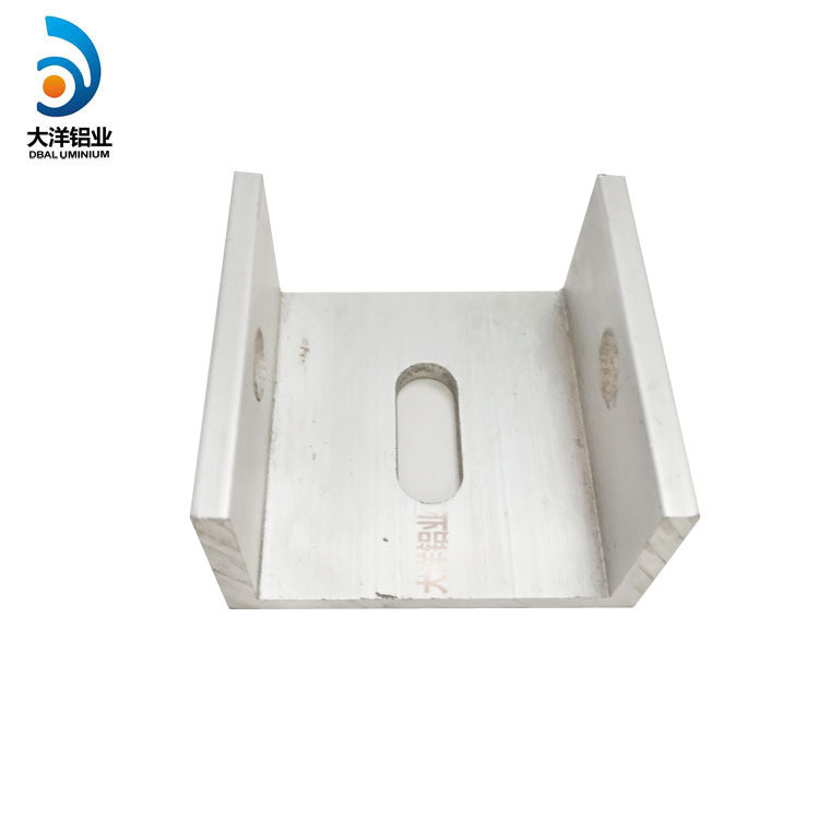 Quality Aluminum Alloy Rail Connector PV Support Bracket Anodizing for sale