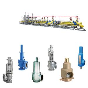 Quality Air Compressor Skid-Mounted Crosby Pressure Relief &amp; Safety Valves Stainless Steel Cast Iron for Steam Safety Applications for sale