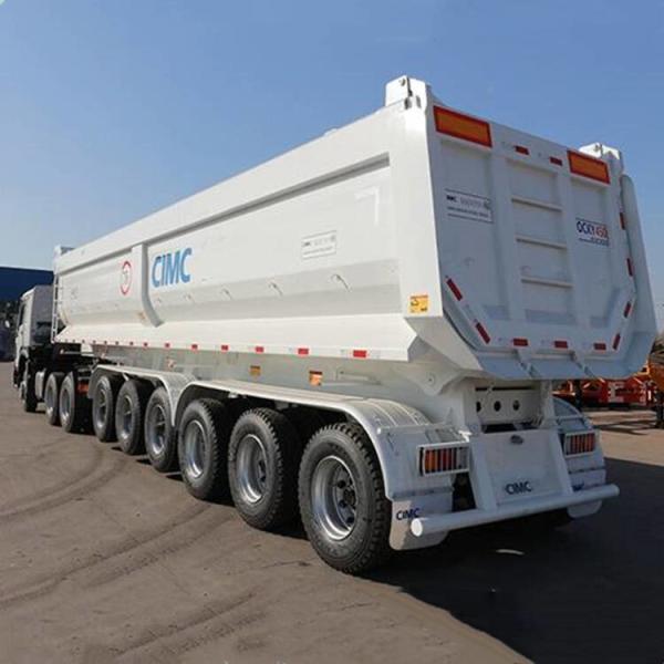 6 Axles End Dump 80Ton Multi Axle Modular Trailer