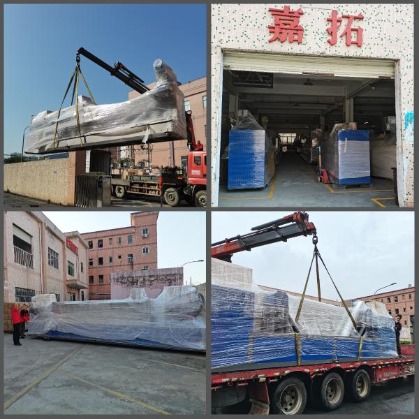 50KW Automatic PP Strap Making Machine Single Screw One Out Two Belts