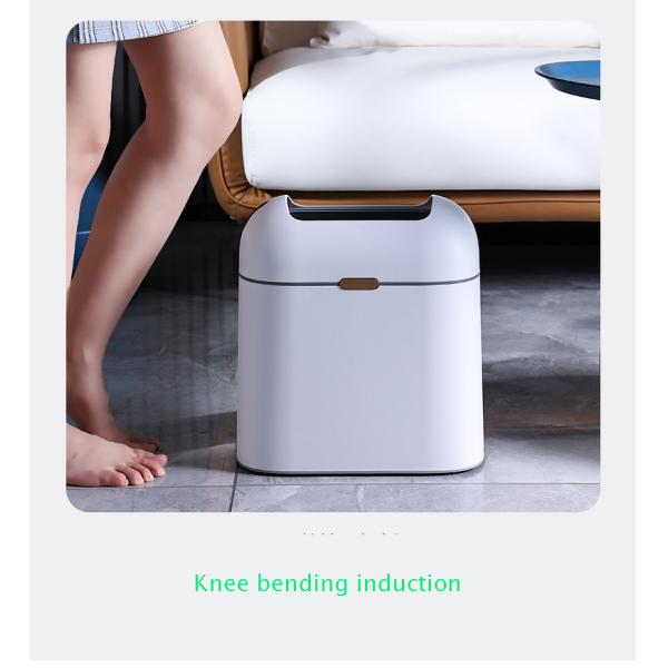 Garbage Bucket Waterproof Smart Waste Containers Smart Sensor Trash Can with Sensor