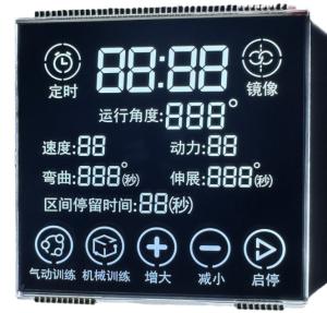 China VATN Alphanumeric Custom Segment LCD Display TN, Negative, Transmissive on sale