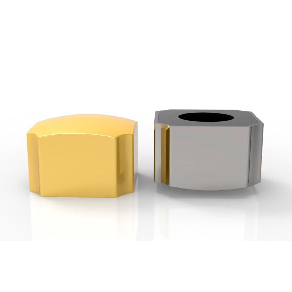 Cosmetic Packaging Customization Zinc Alloy Perfume Cover Gold Plated