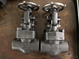 Quality SW &amp; NPT Ends Forged 800lb Heavy Duty Metal Gate Valve for sale
