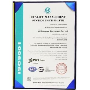 G-Resource Electronics Co.,Ltd Certifications
