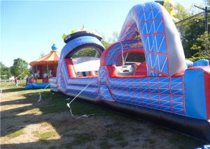 Quality Ourdoor Inflatable Assault Course , Fun Obstacle Course Running 5K Long Distance for sale