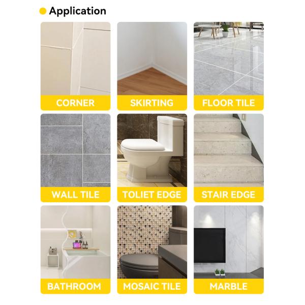 Epoxy Resin Based Tile Grout Filler 18 Colors Waterproof for Gap Joint