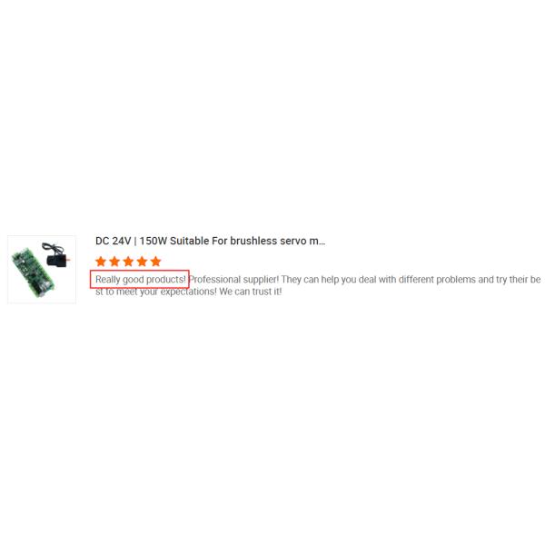 36V 5.5A 0.64Nm DC Servo Motor For Speed Gate Turnstile