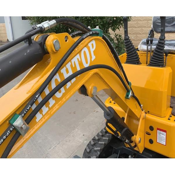 0.8Ton 1 Ton Mini Excavators Ripper Micro Excavator For Garden