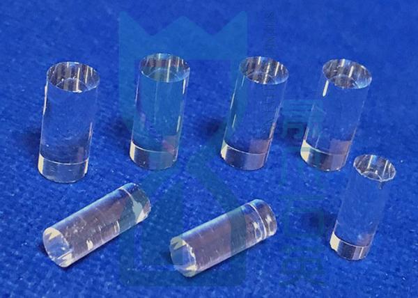 Polishing Transparent Quartz Glass Fused Silica Rod For Fiber Bar