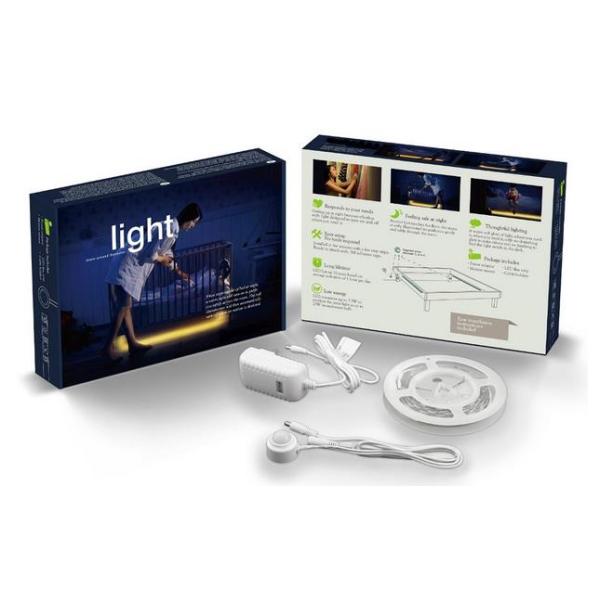 Baby single bed led strip light motion sensor light switch 1.5 meter strip led light sensor