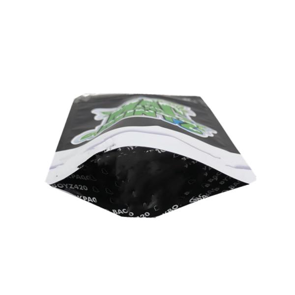 Child Proof Mylar ziplockk Pouches Waterproof Resealable Edible Packaging Bags For Snack