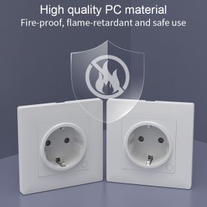 Mtering Zigbee Wall Socket Intelligent 16A Smart Socket