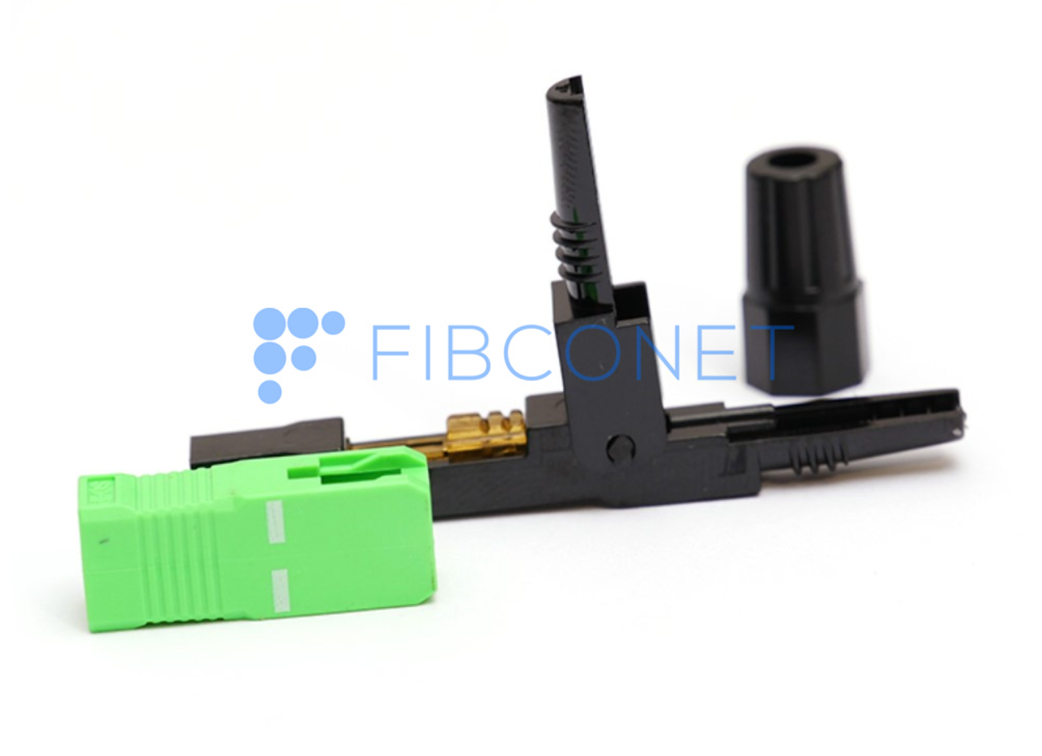 Optic Green Fiber Optic/Optical Sc Apc Fast Connector for Network Return Loss dB 50dB