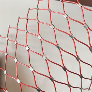 Stainless Steel Ferrule Rope Mesh Netting