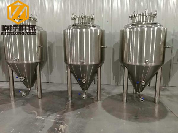 Buy 300L Top Flange Brewery Fermentation Tanks Resist Compression Cone For Small Pub at wholesale prices