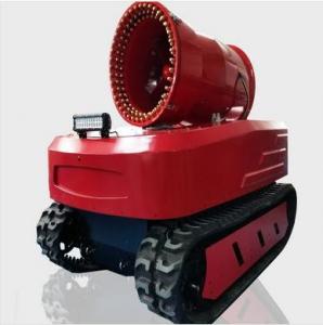 China Protective Fire Fighting Equipment Remote Control Fire Smoke Detection Robot on sale