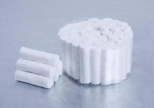 Quality Disposable absorbent dental cotton roll cotton sponge cotton tip for sale